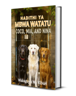 Hadithi Ya Mbwa Watatu: Coco, Mia, and Nina
