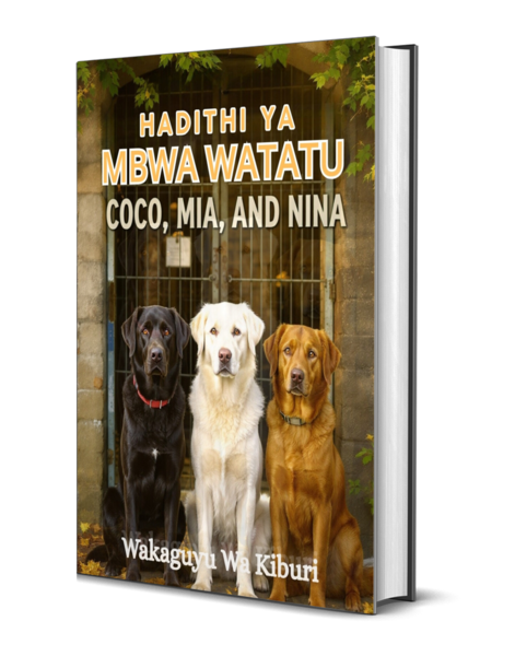 Hadithi Ya Mbwa Watatu Coco, Mia, and Nina